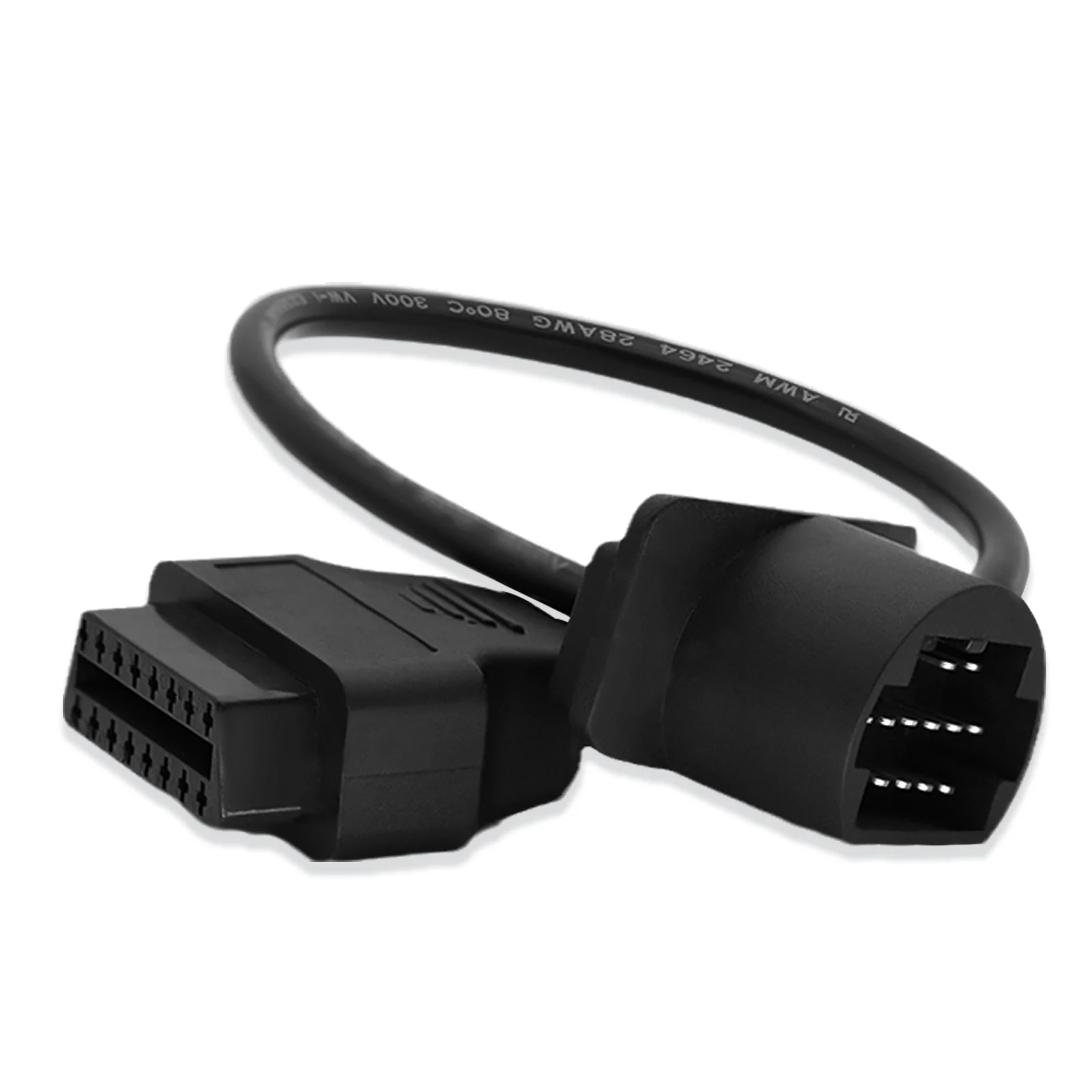 OBD-Adapterkabel für Mazda 17-Pin auf OBD2 16-Pin Anschluss Auto OBDII Diagnosekabel für Mazda-Fahrzeuge vor 2001 17-Pin-Adapter – Detail 6