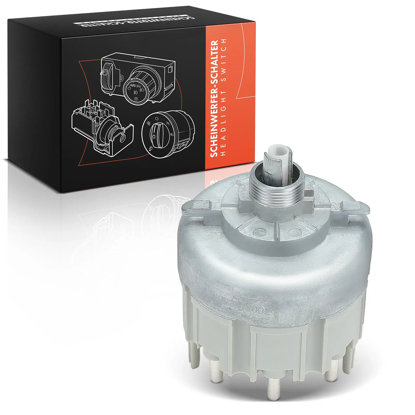 Frankberg 1x hoofdschakelaar voor Mercedes-Benz C124 W124 S124 W202 S202 W124 S124 HL1226 SKHLS1226 0005456204 2012705