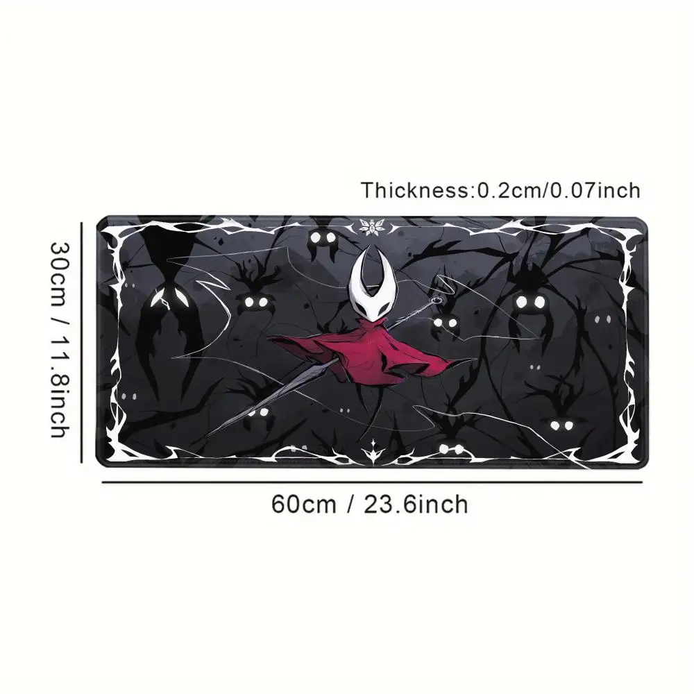 Cool Rubber Mouse Pad Hollow Knight Silksong HD Printing Desk Mats Large Computer Mousepad XXL PC Gamer Keyboard Mat