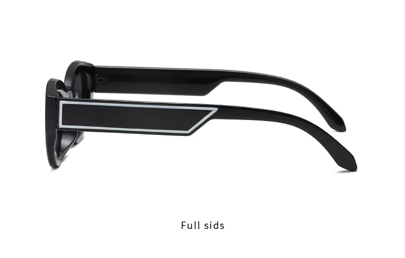Neue Ankunft Platz Cat Eye Sonnenbrille Frauen Oval Vintage Marke Elliptische Sonnenbrille für Weibliche Shades Männliche Brillen Sonnenbrillen – Detail 10