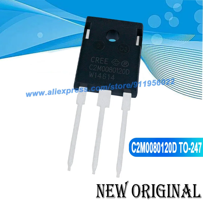 (5 Pieces) C2M0080120D TO-247 1200V 31.6A