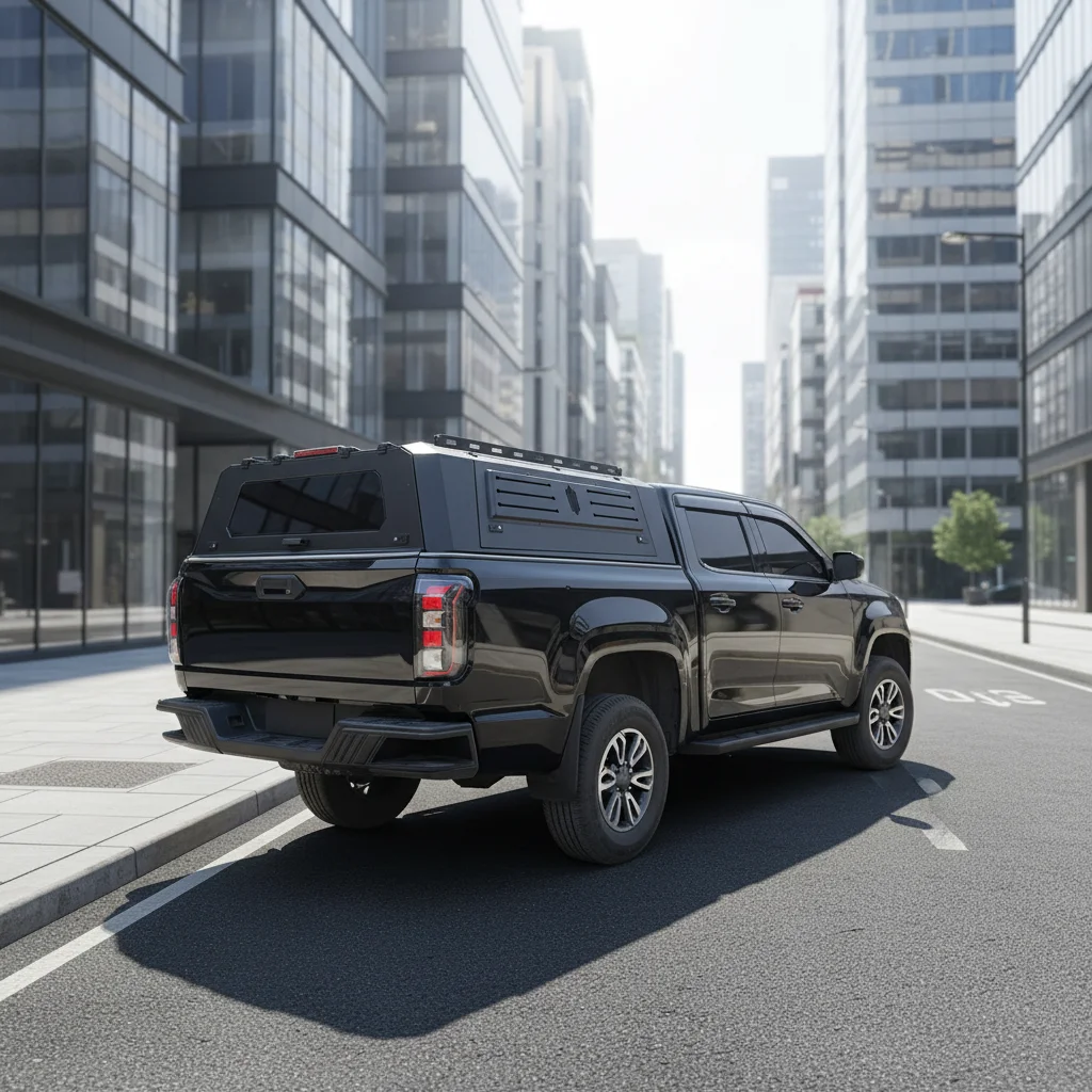 

Factory OEM Pickup Truck Bed Caps Hardtop Integrated Roller Canopy Manganese Steel Key Lock for RANGER NP300 Waterproof