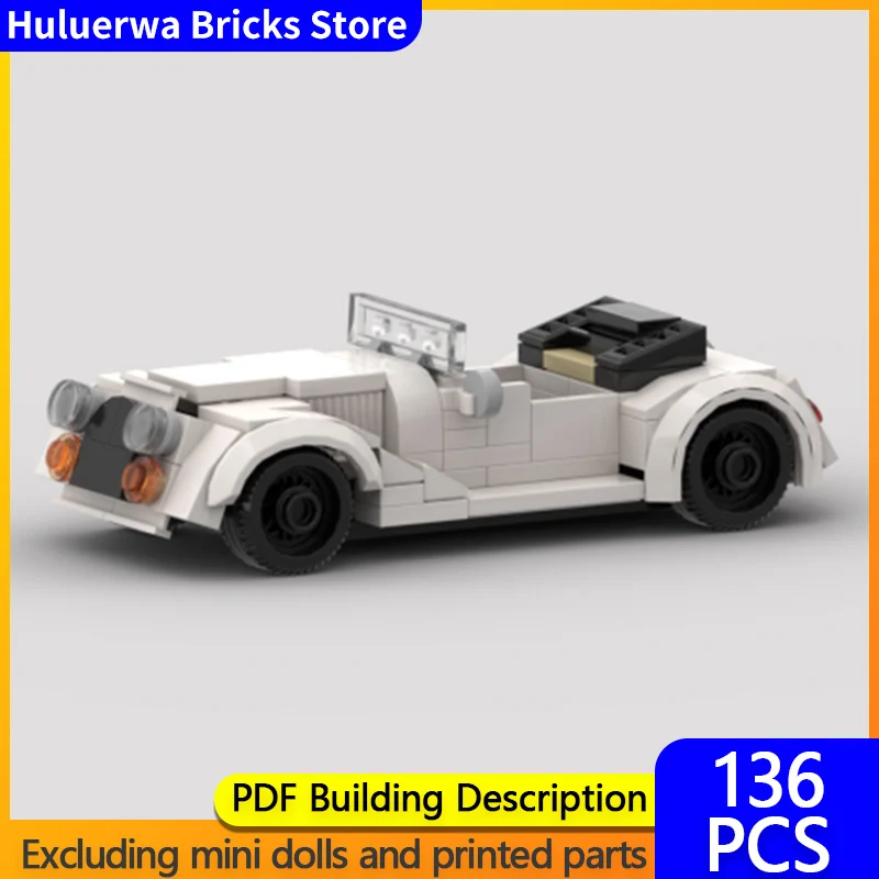 

Speed Hypercar Model MOC Building Bricks Plus 8 Classic Top Tier Sports Car Modular Technology Gifts Assemble Children Toys Suit