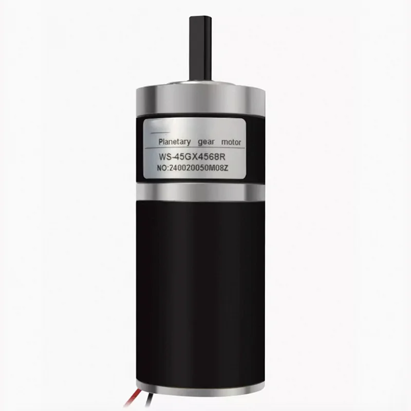 70kg 45mm 4568 Planetary Reduction Motor  12v 24v 5-1600rpm For Coffee Forward And Reverse Adjustable Speed Motor