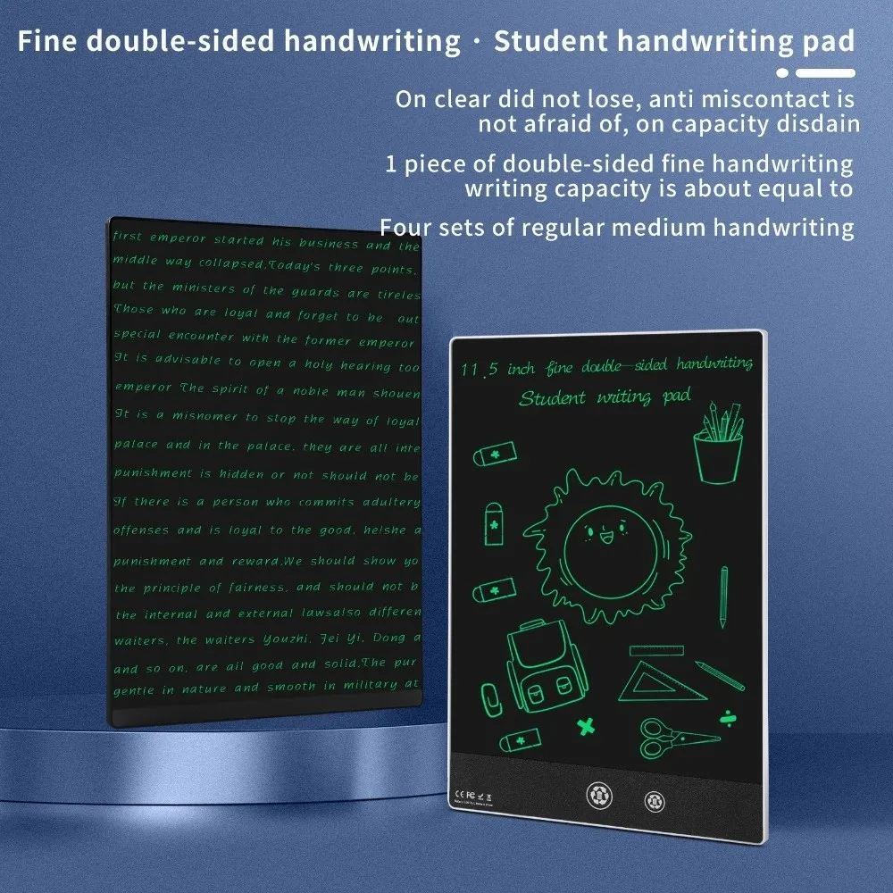 Full Screen LCD Writing Tablet Superfine Handwriting Lightweight Digital Notepad Pocket Design Electronic Drawing Board Meeting
