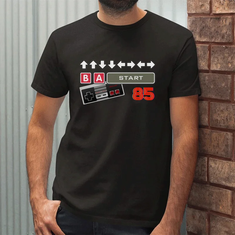Classic Want Men 50 Years Old Born 1971 Level Complete 1968 Player Th Birthday Gift Nostalgia Shirt Streetwear T-Shirt XS-3XL