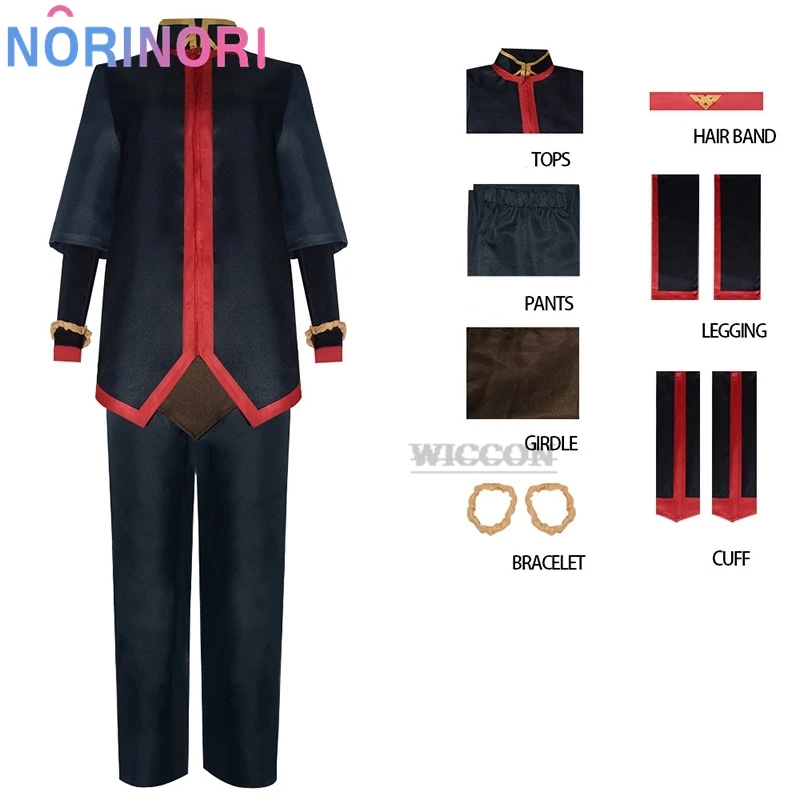 

Anime Avatar The Last Airbender Aang Sets Cosplay Costume Halloween Cosplay Clothings black Top Pants Role Play Outfits Aang