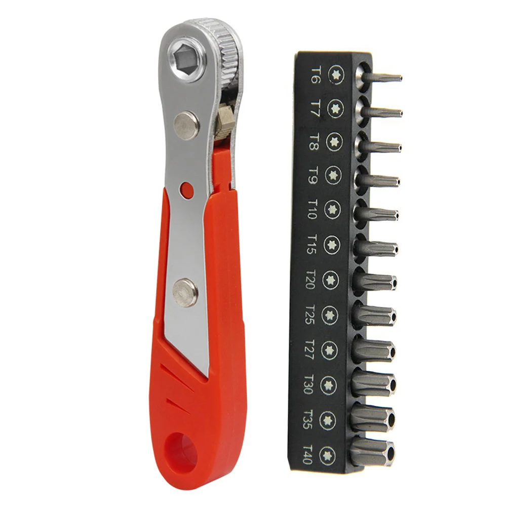 Reversible Ratchet System Magnetic Screwdriver Kit For Demanding Tasks Multi-purpose Screwdriver Set 36-teeth Ratchet System