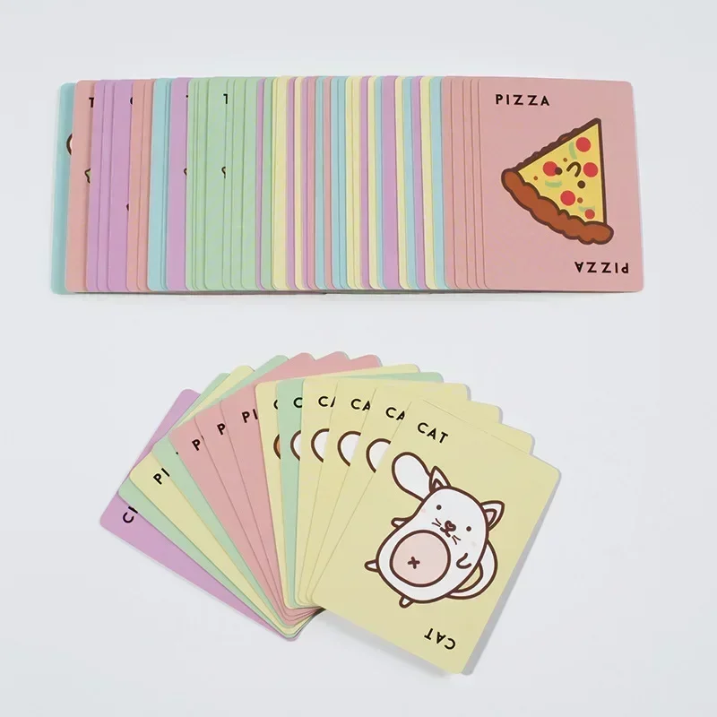 Taco Cat Goat Cheese Pizza Playing Cards Easter Edition Elf Candy Board Funny Games for Couples 2-8 People Friends Party Games