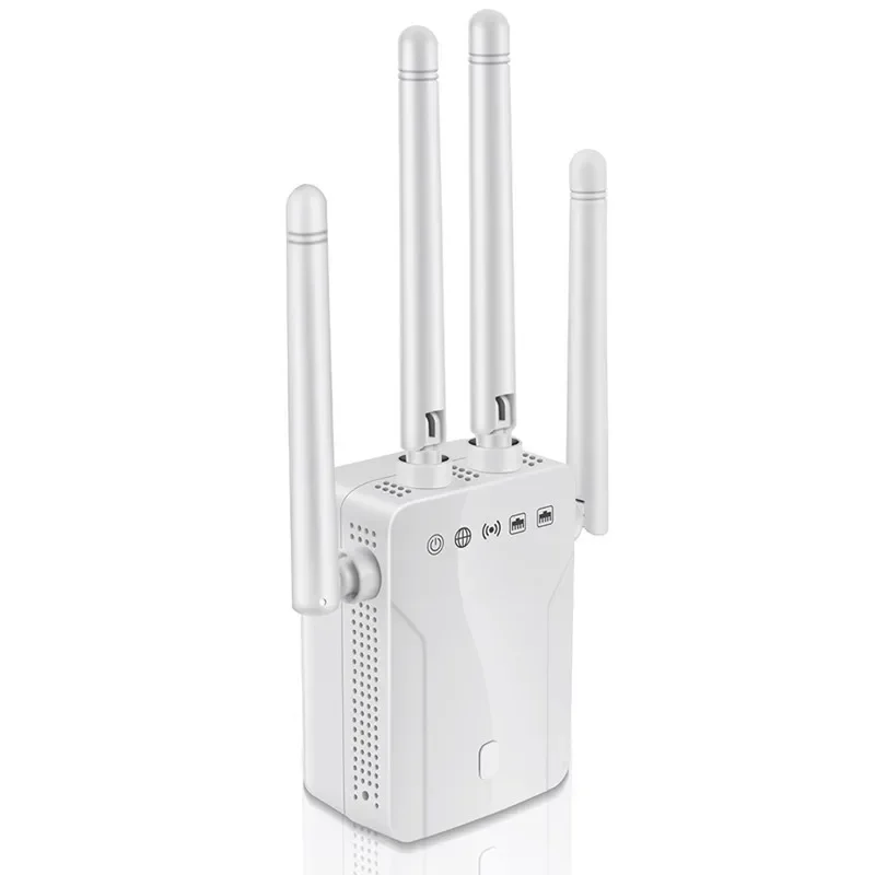 M-95B Wireless Repeater Wifi Router 300M Signal Amplifier Extender 4 Antenna Router Signal Amplifier For Home Office