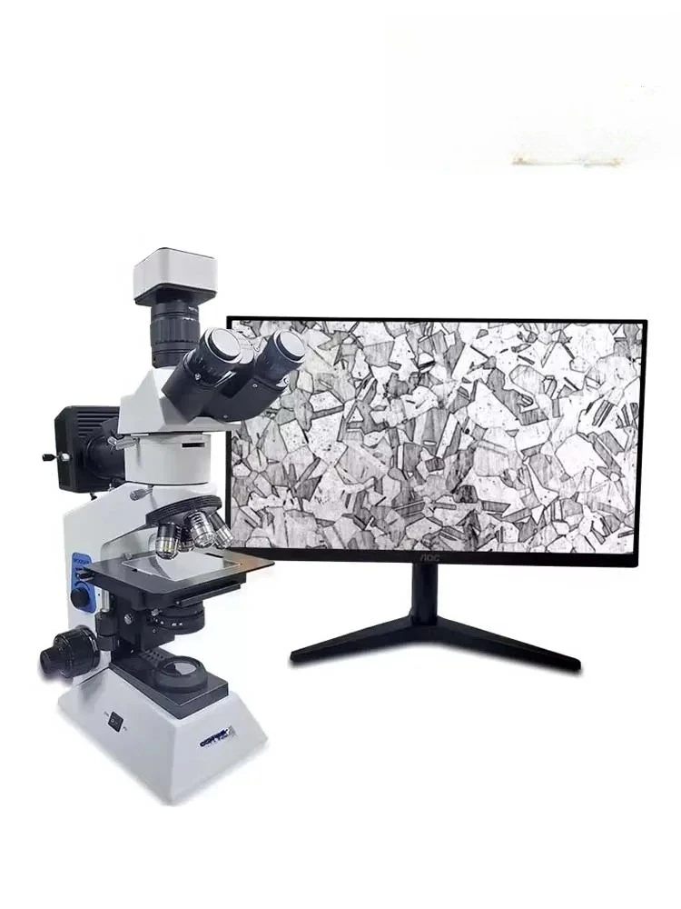 顕微鏡の光学倍率は2000倍、HD 4K、金属粒子組織材料の専門的な測定