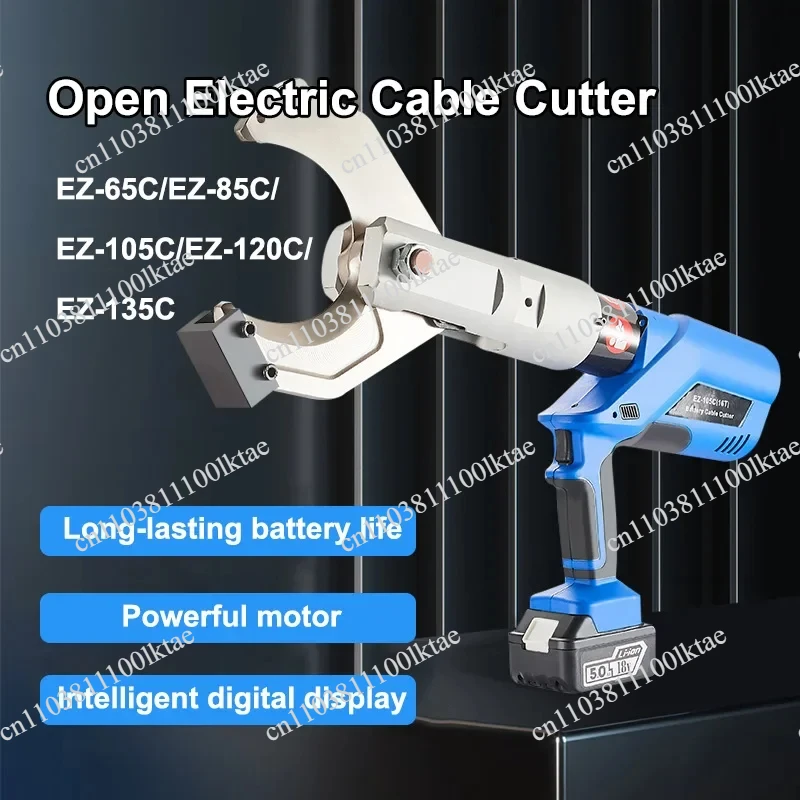 Portable Electric Cable Cutter Rechargeable Hydraulic Cutter Cordless High-voltage Cable Scissors Electrician Cable Cutter