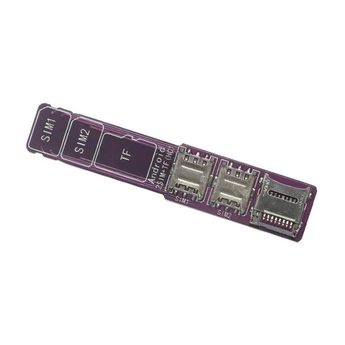 update. Dual SIM + TF Test Board External Card Slot, No Restart, Quick Change, Card Reading, Three Card Switching C