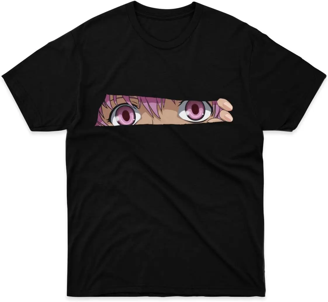 T-shirt Yuno Tee Gasai Unisex Ripping Shirt Through Cotton You Graphic T Shirts Short Sleeve Top for Boys Girls Teen