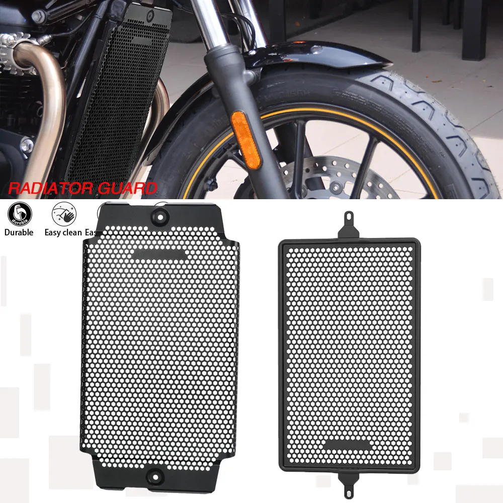 2024 Motorcycle Radiator Grille Guard Cover For Thruxton RS Speed Twin 1200 Bonneville T100 2020 2021 2022 2023 BonnevilleT100