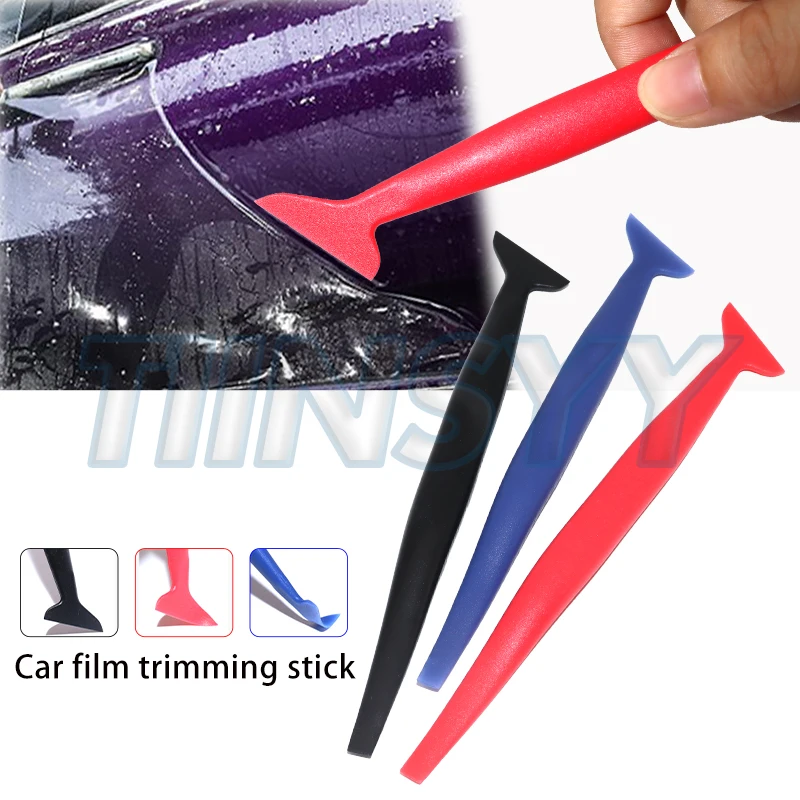 Upgraded Car Micro Squeegee Curves Slot Tint Tool Set Different Hardness Gasket Squeegee for Installing Auto Wraps Film Stickers