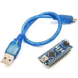 Nano V3.0 Mini USB ATmega328 5V 16M 100% ORIGINAL FTDI FT232RL For Arduino Development Board