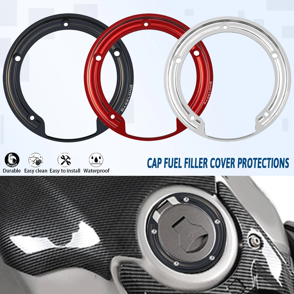 

Motorcycles For Honda CB125R CB250R CB300R CB400X CB500X CB500F CB650R CB1000R CB1100 Oil Fuel Tank Filler Cap Gasket Protection