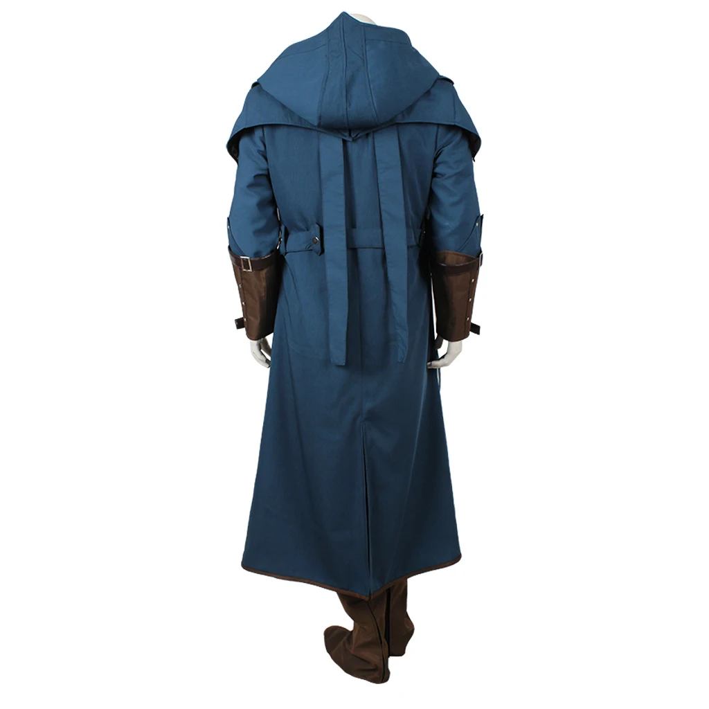 Game Arno Dorian Cosplay Costume Man's Coat Vest Pants Suit with Shoes Cover Halloween Cos Show Outfit