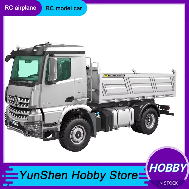 Huina Cabot Kabolite K5701 Dump Truck 1/14rc Electric Remote Control Toy Car 4x4 Heavy-Duty Truck Engineering Vehicle