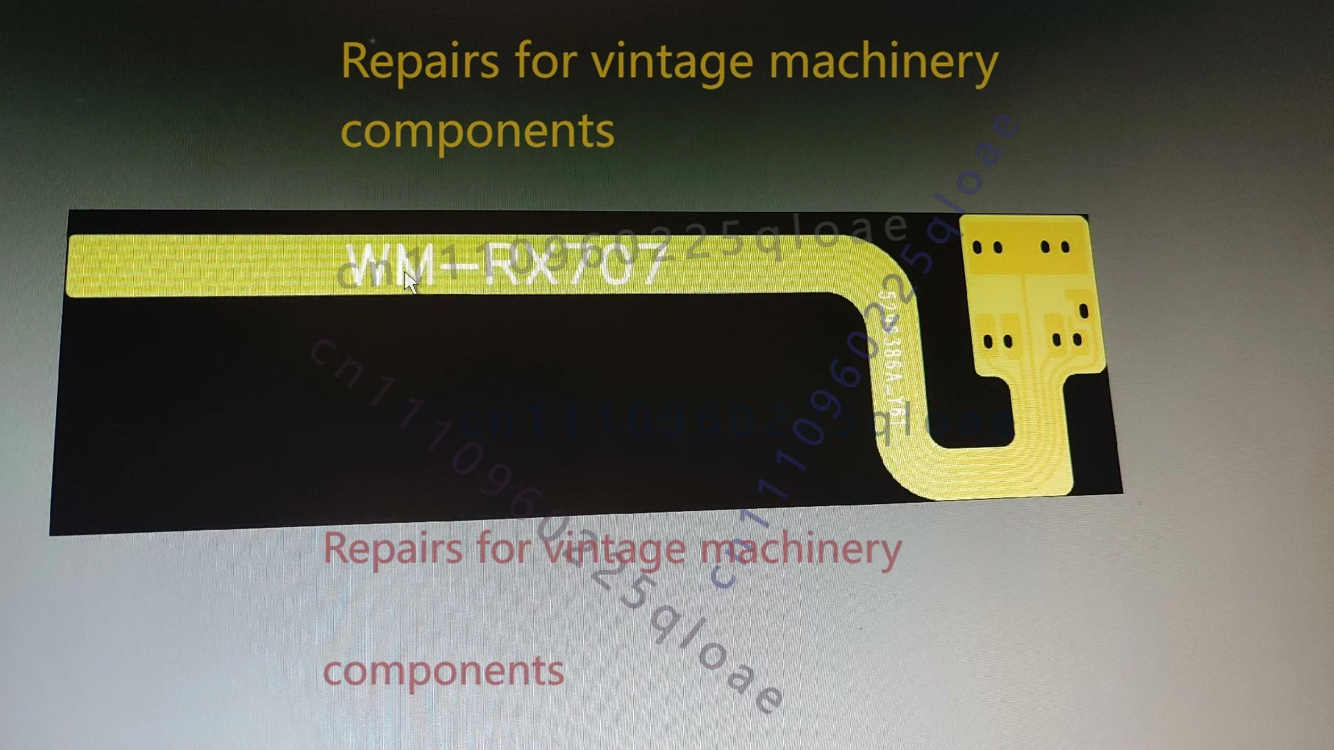 1pcs Front Panel Control FPC Flex Cable For Sony WM-RX707 Auto Reverse Recording Walkman Replacement Repair Spare Part