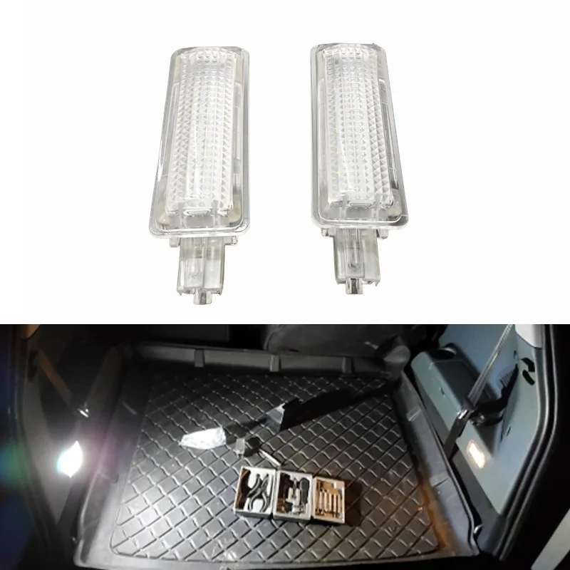 

2 шт. 12 В светодиодный светильник для багажа, внутренний светильник для Ford Focus MK3 MK4 2012-2018 Ford C-Max 2013-2018, светильник для багажника автомобиля