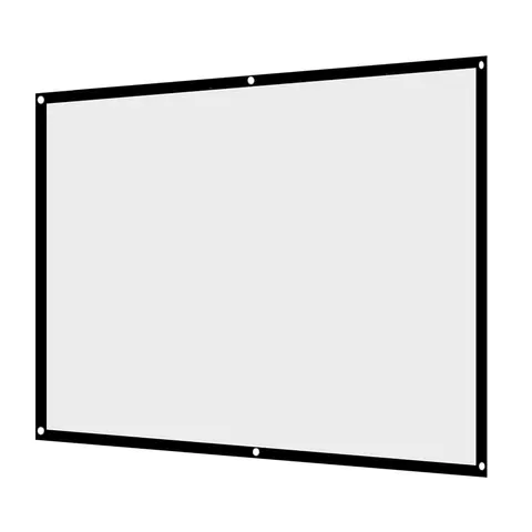 विकर्ण 60100 इंच पोर्टेबल फोल्डेबल नॉनक्रीज सफेद प्रोजेक्टर पर्दा प्रोजेक्शन स्क्रीन 4:3 पोर्टेबल प्रोजेक्टर स्क्रीन 10 best sales पोर्टेबल प्रोजेक्टर स्क्रीन - №9