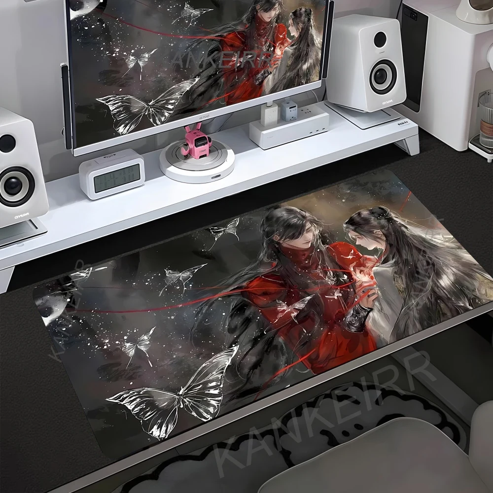 

Anime Heaven Official's Blessing Mouse Pad Non-slip Locking Edge PC Laptop Accessories Mousepad Office Keyboard Game XXL Deskmat