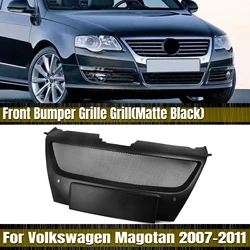 Grill przedni Grill samochodu siatka z siatki na zderzak dla Volkswagen VW PASSAT B6 2007 2008 2009 2010 2011 Sedan