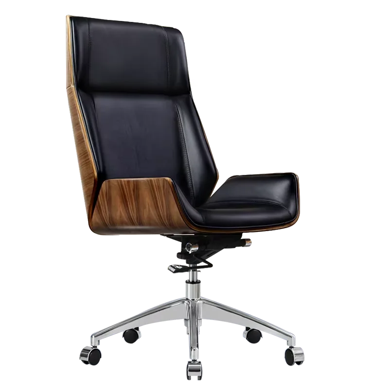 Modern Luxury Executive Chair High Quality Lift Office Furniture for CEOs and Boss Managers Made of PU Synthetic Leather