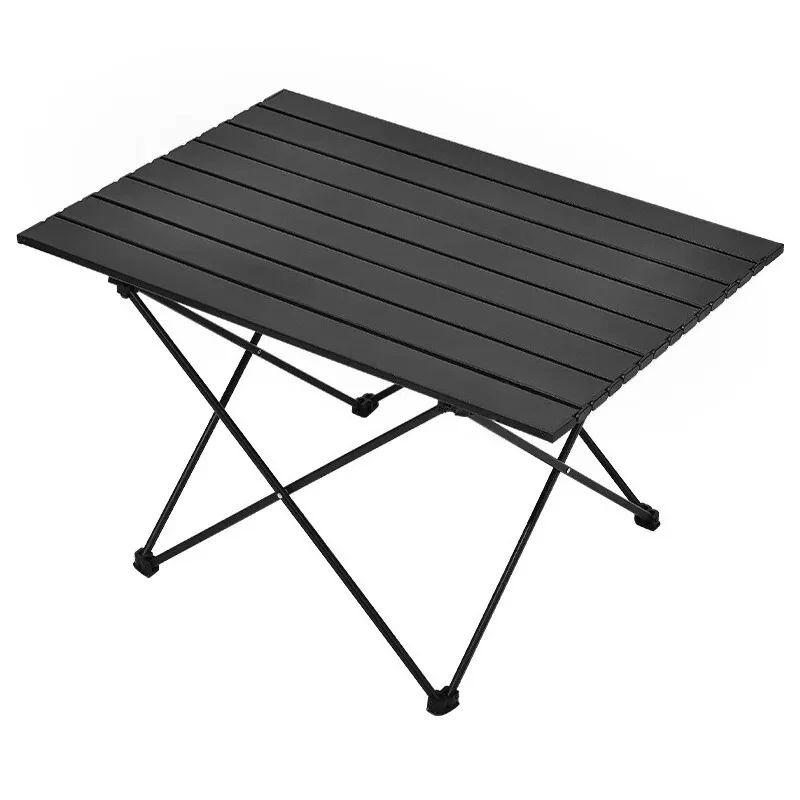 Portable Folding Camping Table and Chair Set Outdoor Egg Roll Picnic Table Lightweight Compact Furniture for Hiking Beach