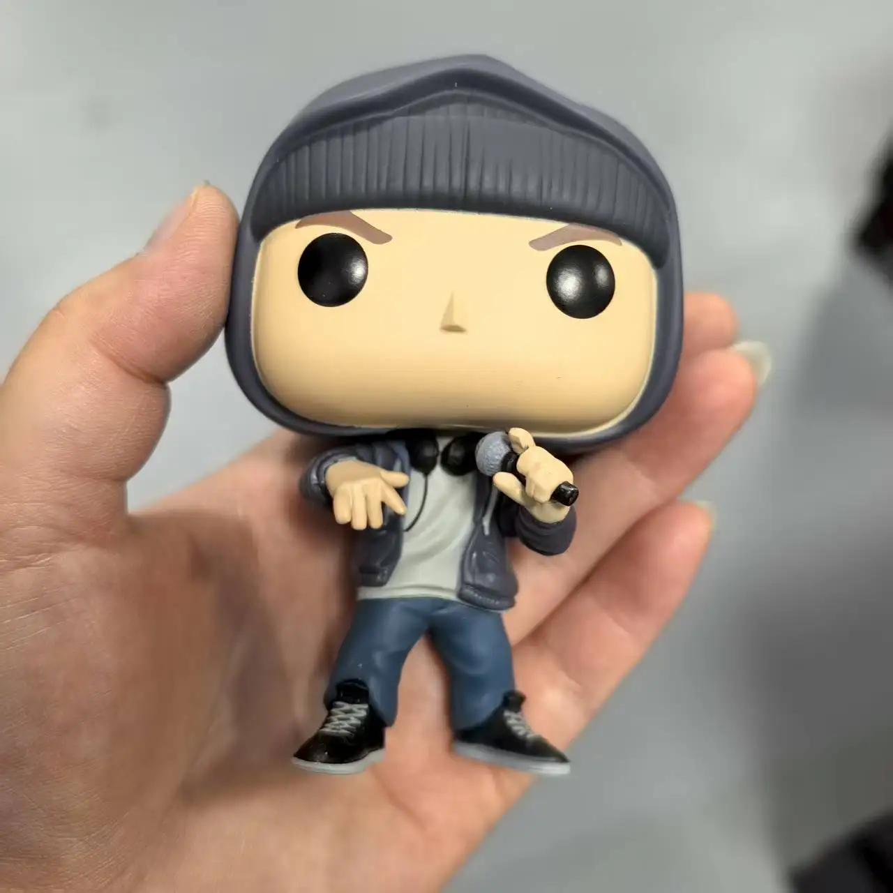 Películas 8 millas # 1052 B-Conejo (Eminem) Figuras de acción de vinilo de juguete ​