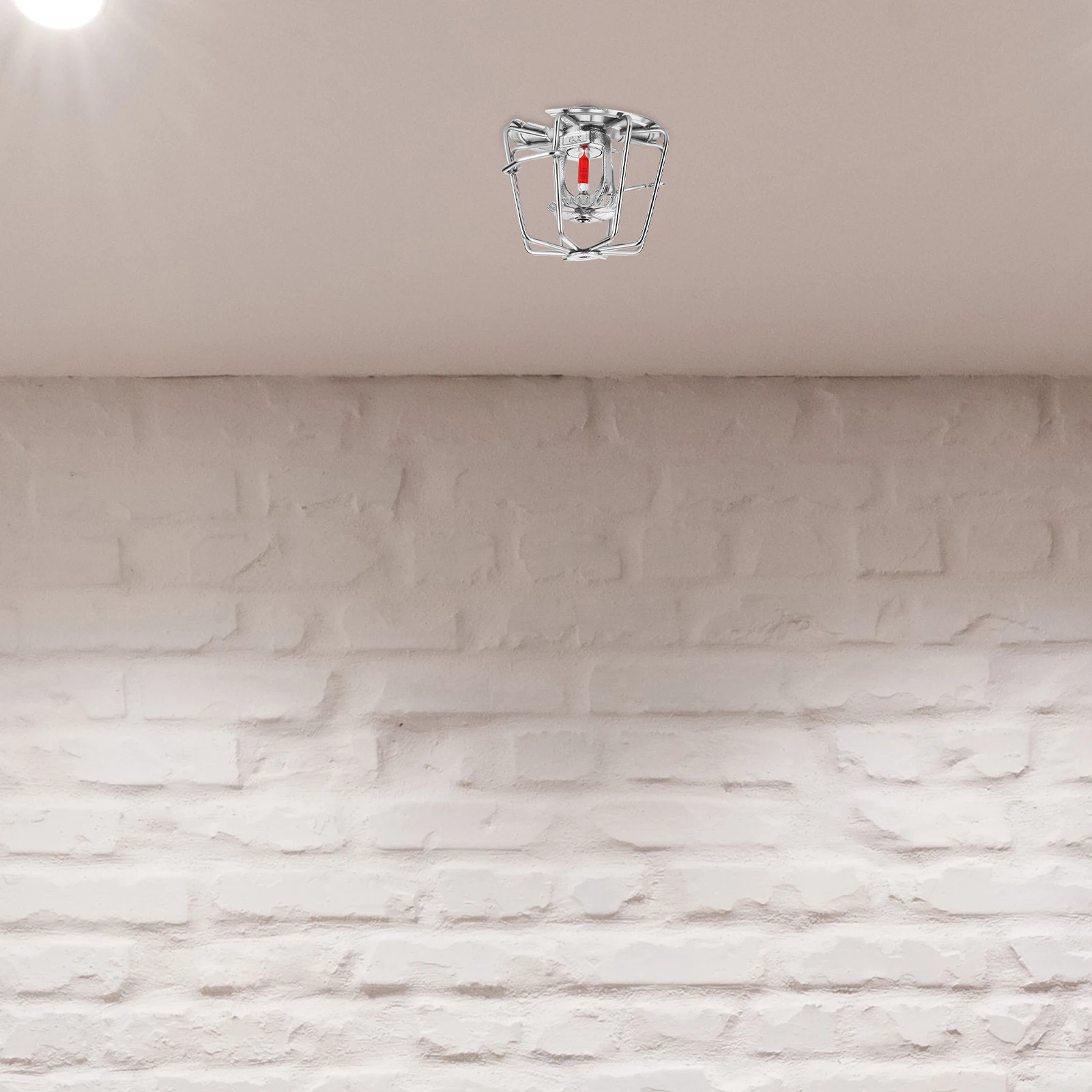 

Fire Sprinkler Head Protective Cover Iron Material Easy Install No Disassemble Fits Most Sprinklers Guard Durability Anti