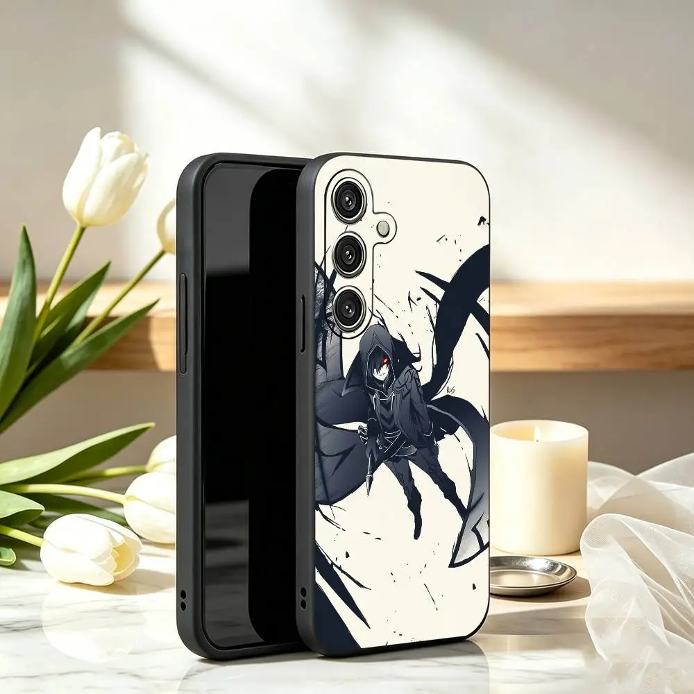 Cid K-Kagenou Anime Phone Case For Samsung Galaxy A73,A72,A71,A70,A53,A52,A51,Others Soft Black Cover