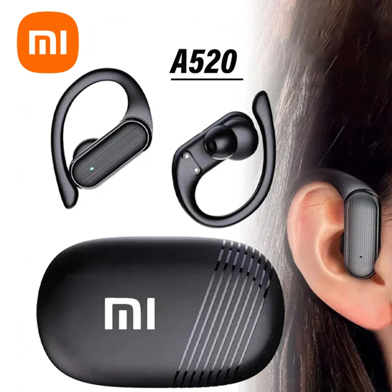 Xiaomi Mijia A520 Bluetooth Earphones TWS Wireless Hifi Headphones Ear Hooks Sports Running Game OWS Headset