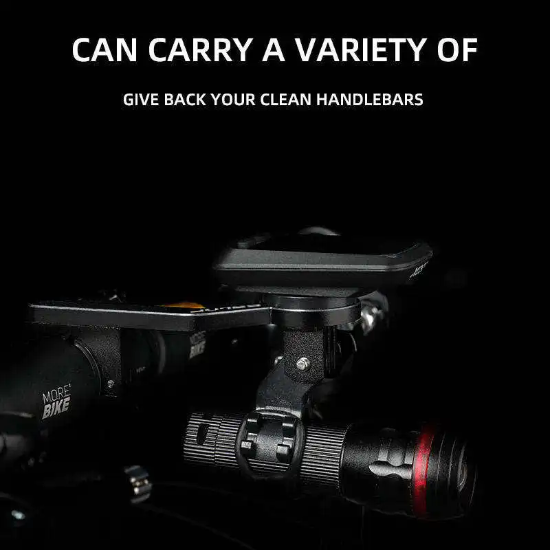 سبائك الألومنيوم دراجة حامل الكمبيوتر الطريق دراجة المقود عداد المسافات ساعة توقيت GPS حامل رفوف ل Garmin Bryton