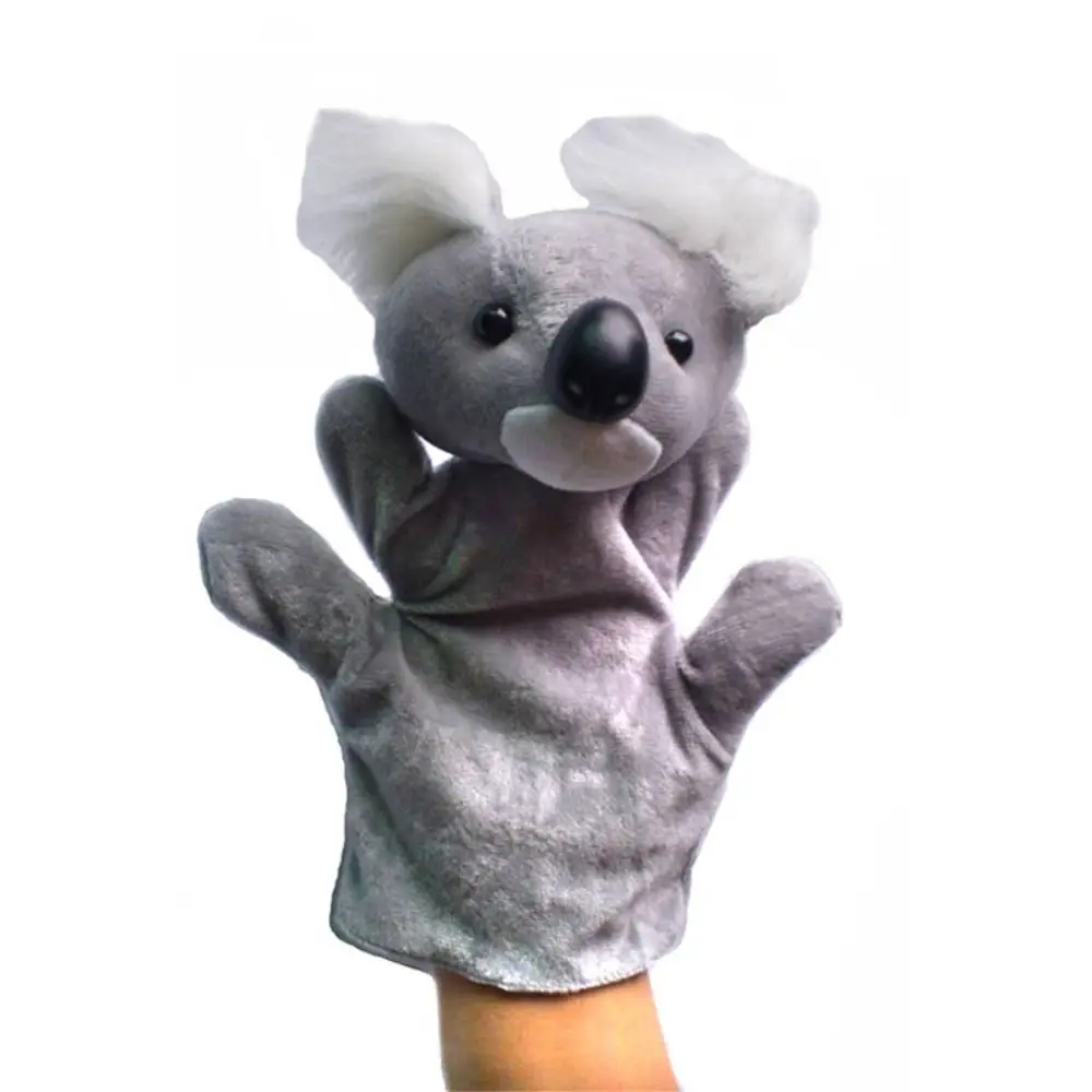 24 Types de marionnettes à main pour animaux de dessin animé, adorables marionnettes à main, accessoires poupées éducatives, marionnette à doigt à main