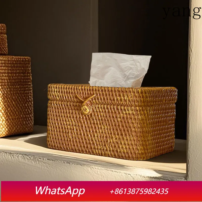 

CX Creative Rattan Household Carton Homestay High-end, Creative Simple Ornament