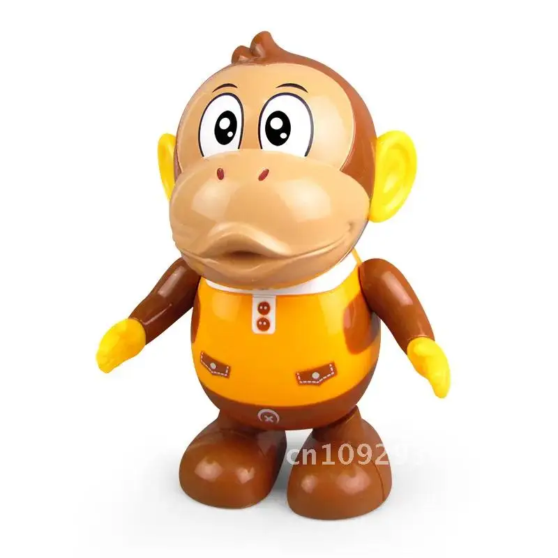 Dancing Gift Music Walking Lighting Funny Toy Monkey Animal Kids Swing Electric