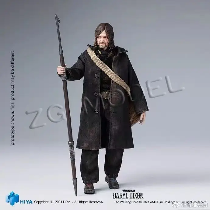 【In Stock】HIYA Toys 1/12 The Walking Dead: Dead City Daryl Dixon Articulated Action Figure view 4