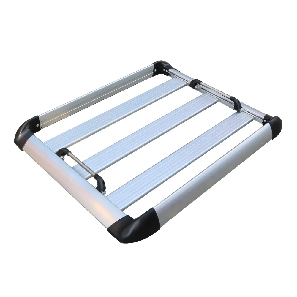 

Universal Roof Rack 4x4 Car Accessories Aluminum Roof Rack Basket With Handle Aluminum Alloy / Steel, Removable