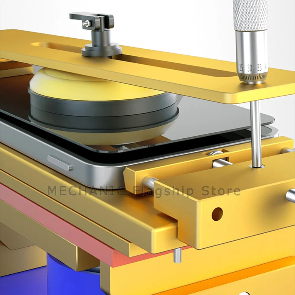 Separator MECHANIC 361 MAX 360°rotation 45° Tilt for Straight Curved Screen Degumming and Frame Removal Heating Table