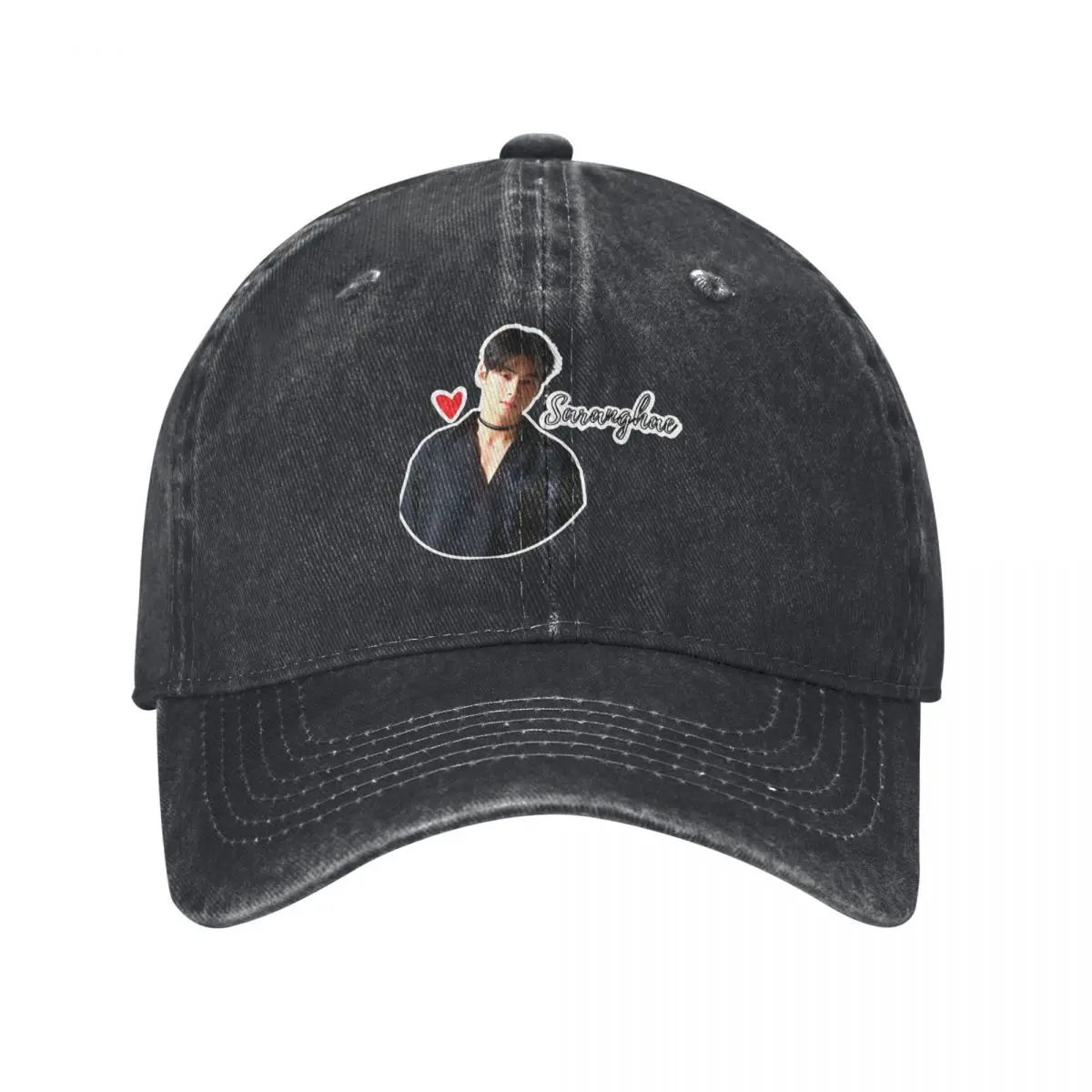 Cha Eun Woo Saranghae Korean Baseball Cap Men Women Designer Trucker Dad Hat Spring Casual Kpop Rock Snapback Cap