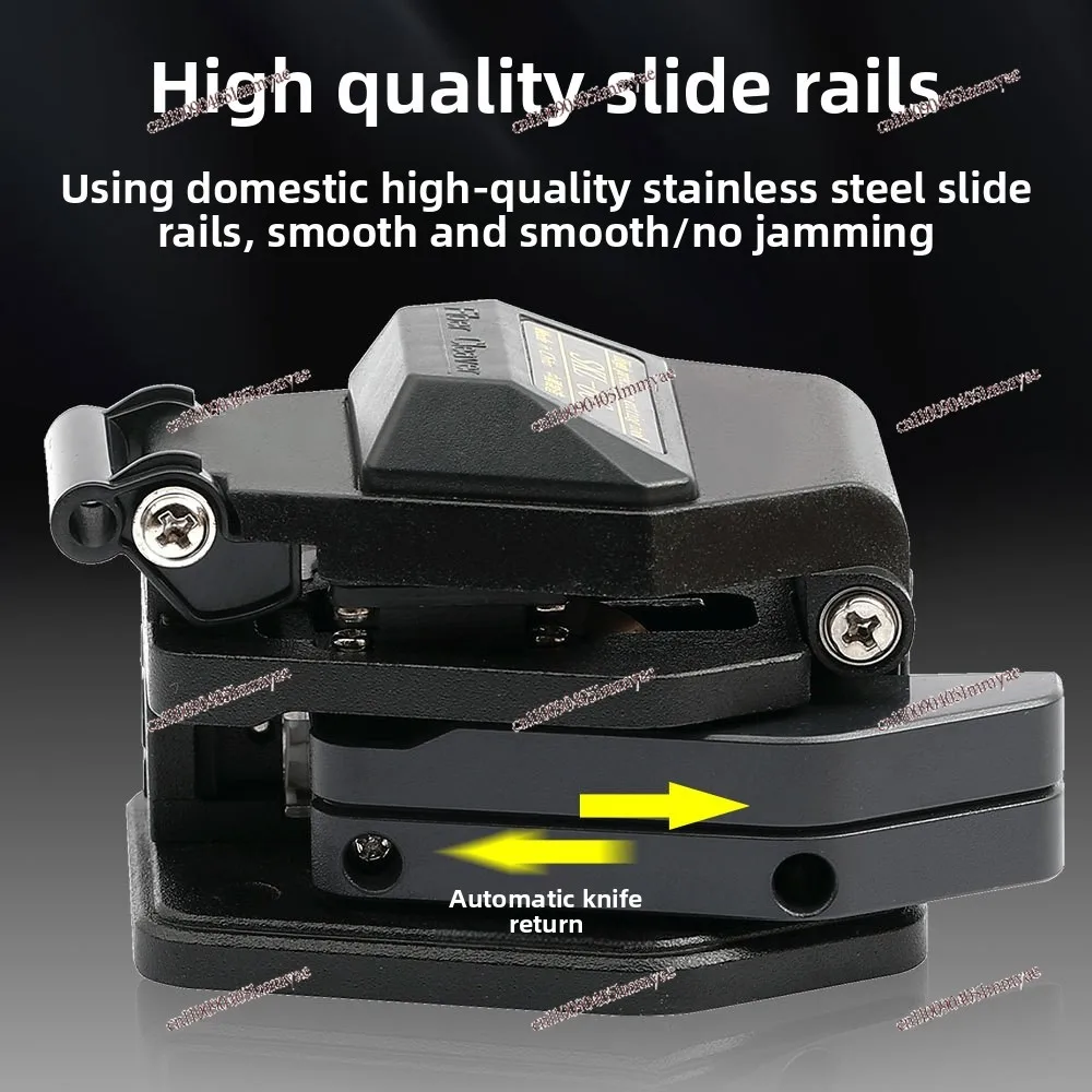 SKL-6C High Precision Optical Fiber Cutting Knife Cold Joining Hot Melting Universal Leather Wire
