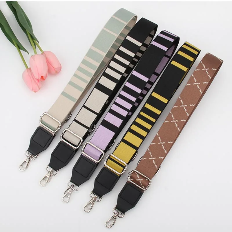 Handbag Strap for O Bag Long Handles Crossbody Replacement Nylon Strap Adjustable Wide  Shoulder Straps DIY Bag Accessories Belt