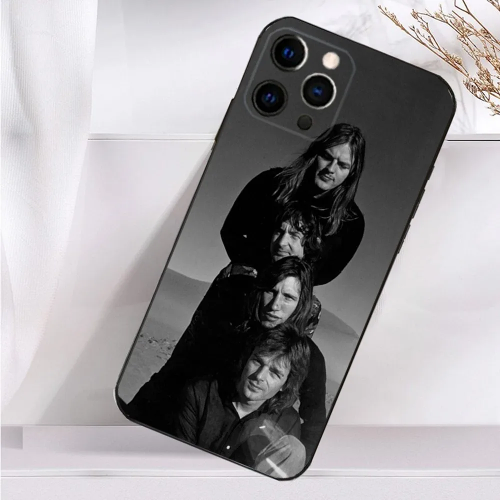 U-U2 Band P-Pops Phone Case For iPhone 16,15,14,13,12,11 Plus,Pro Max,XS,X,XR,SE,Mini,8,7 Soft Silicone Black Cover