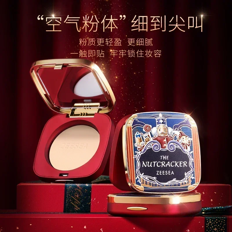 

ZEESEA Nutcracker Collaboration Pressed Powder Long lasting Oil Control Matte Invisible Pores Concealer Original Rare Beauty