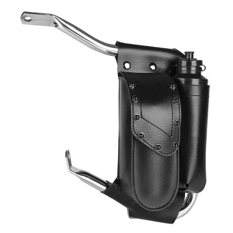 Bolsa para Barra de choque de motocicleta, soporte para botella de agua, accesorios para Harley Touring Electra Road Street Glide