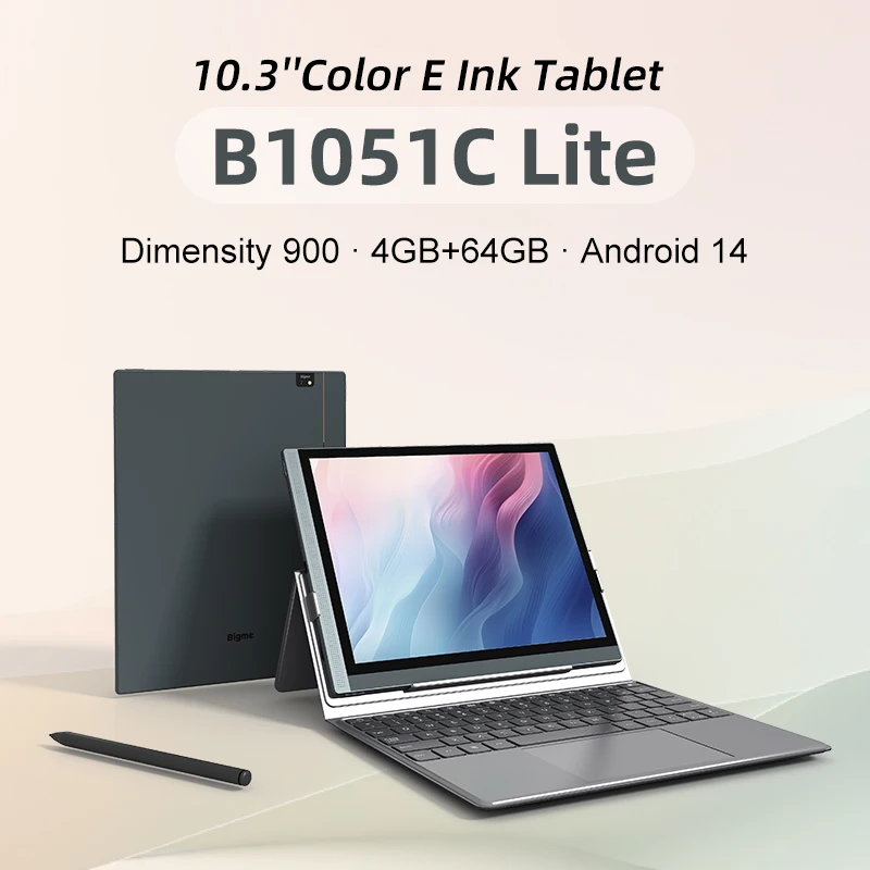 BIGME B1051C 電子ブックリーダー、10.3 インチカラー E インク電子