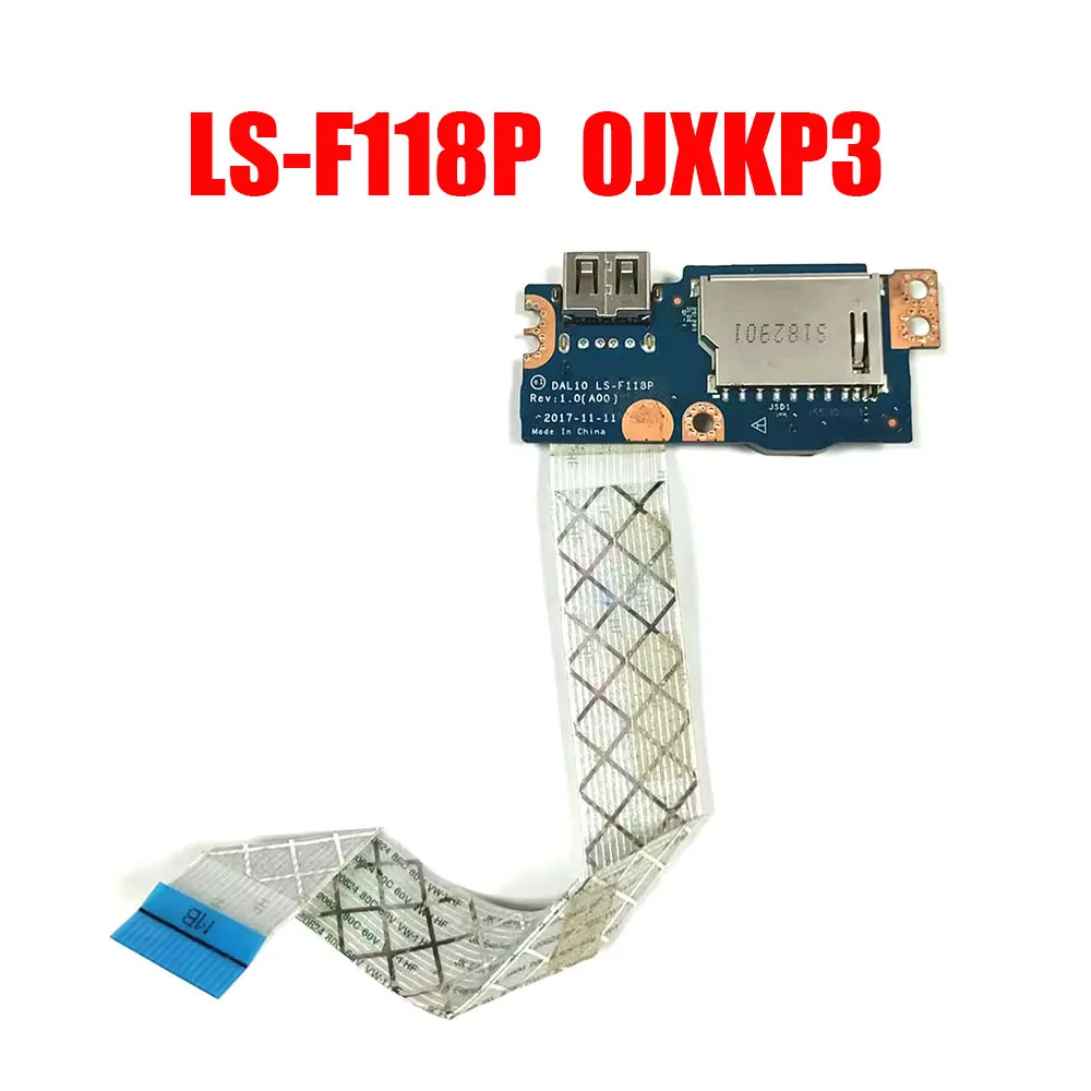 

USB-считыватель для ноутбука, плата ввода-вывода для DELL Latitude 3490 3590 LS-F118P 0JXKP3 JXKP3, новинка